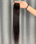 HD 2x6 Swiss Lace Closure With Melt Skin For Glueless Install, Long Deep Parting, Pre Plucked Natural Hairline, 18 Inch Human Hair, Straight