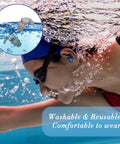 Ultra Soft Silicone Ear Plugs For Sleeping And Travel On The Go Reusable Noise Canceling Ear Protection underwater swimmer pool