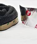 Pellet stove door gasket set: tadpole 5', black rope gasket and 3M foil tape