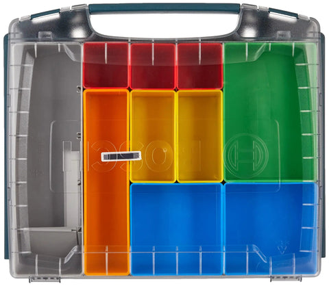 I Boxx 72 10 Set For Click And Go Storage System Blue With 10 Piece Organizer Thick Drawer For L Boxx 3D Transparent Lid