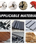Check Out This Totally Rad 13 Piece 7/32 Inch Cobalt Drill Bit Set Made From Super Durable M35 High Speed Steel Perfect For Tough Metal Jobs And Serious DIY Hacks You Gotta Grab. Applicable to stainless steel, cast iron, alloyed steel, copper, aluminum, and wood