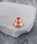 2 Pack Drag Shield Replacement 770799 249930 For Miller Spectrum 375 XTREME XT30 Torch And Spectrum 625 XTREME XT40 Plasma Cutter close-up copper part