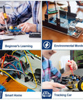 Arduino Compatible ATmega328P Microcontroller Board With USB Cable used for various applications and learning environments