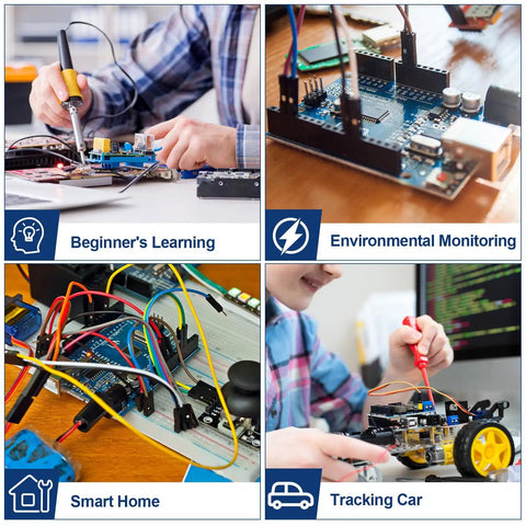 Arduino Compatible ATmega328P Microcontroller Board With USB Cable used for various applications and learning environments