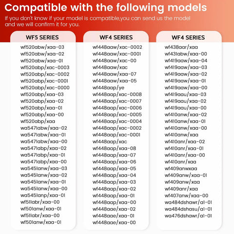 List of compatible models for Heavy Duty OEM Washing Machine Drain Pump for Kenmore Maytag Samsung