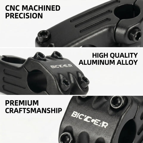 22.2Mm Aluminum Forged Bike Stem, 48Mm Length, 0 Degree, CNC Machined, High Quality Aluminum Alloy, Premium Craftsmanship
