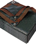 Heavy Duty Shade Cloth 80 To 90 Percent Sunblock Netting With Grommets 5x10 Feet stacked view