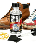 Waterproof Clear Shoe Repair Adhesive for Cracks and Peeling Soles Heavy Duty Glue to Fix Boots Sneakers Leather Rubber Canvas 30g bottle