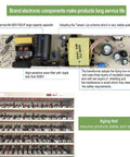 60W Waterproof LED Driver Power Supply IP67 Transformer circuitry and testing process, showing components and safety features