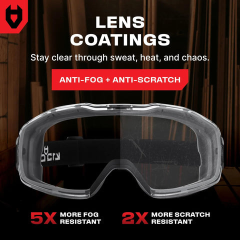 Adjustable Lightweight Full Face Shield For 6X3 OTG Vented Safety Goggles Compatible ANSI Z87 1 Certified PPE Built To Stand Up To Dust Debris And Particles