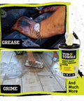 Heavy Duty 10 By 12 Inch Multi Surface Cleaning Wipes With Dual Texture For Everyday Messes And Tough Grime, 75 Count Canister