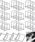 Beefy 60 Piece Set Of Safety Locking Pins, 0.25 Inch Diameter And 2.75 Inch Long, Heavy Duty Rust Resistant Metal Shaft Pins For Trailer Hitch