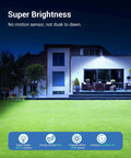 Two Pack 65W LED Flood Lights Outdoor Ultra Bright 6670 Lumens Security Lighting IP65 Waterproof 5000K Flood Lights for Yard Garage Garden