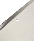 Close-up of Wear-Ever Aluminum Cookie Sheet Pan 17 by 14 Inches, highlighting heavy-gauge aluminum surface and edge design.