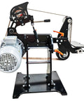 Heavy Duty Belt Sander Grinder With Variable Speed Setup And Real Deal Copper Motor, Knockout Bench Top Sander