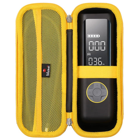 Built Dang Tough Hard Shell Case For Portable Tire Inflator And Air Compressor Waterproof Shockproof Cover For Road Ready Gear with device inside