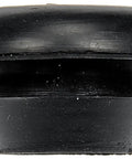 Heavy Duty Rubber Differential Drain Plug Straight Swap Oem Replacement Gasket Seal, black rubber, designed for direct fit installation.