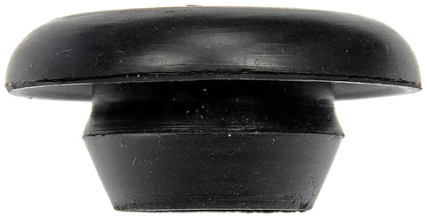 Heavy Duty Rubber Differential Drain Plug Straight Swap Oem Replacement Gasket Seal, black rubber, designed for direct fit installation.