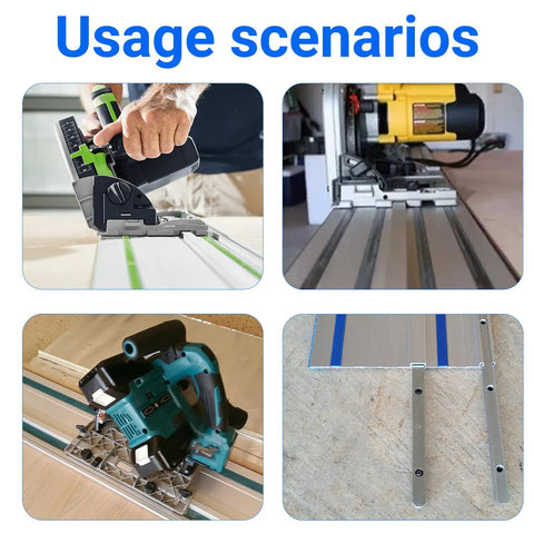 Usage scenarios of Universal Track Saw Guide Rail Connector Kit 2 Pack Go To With Precision Machined Connectors for smooth cuts