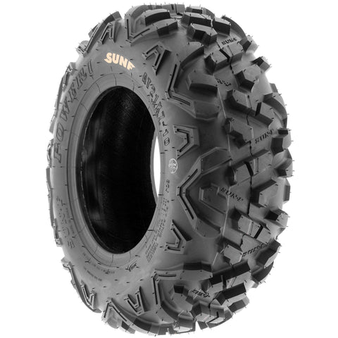 All Terrain ATV UTV Tires 145 70 6 6 Ply A051 Power II tire showing tread pattern and 6-ply construction for trail use.