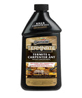Bottle of Termite And Carpenter Ant Killer Concentrate 32 Ounces Outdoor Barrier Spray For Home Defense Against Termites, Carpenter Ants, And Carpenter Bees Around Foundations, Woodpiles, Decks, Fences, Porches And More