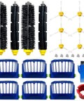 All In One Replacement Parts Kit For Roomba 600 And 500 Series Vacuum Cleaners Includes 2 Bristle Brushes 2 Beater Brushes 6 Filters