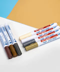 Five Pack Grout Pen Fixer To Renew Tile Lines And Restore Tile Walls And Floors In Bathrooms And Kitchens Fawn Color