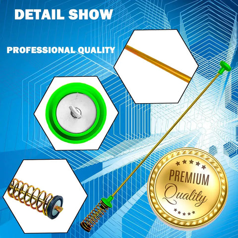 Detailed view of BeefedUp Washer Suspension Rod Kit With Thick Springs HeavyDuty 4 Pack Replacement For WA50R5200AW
