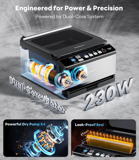 Heavy Duty Chamber Vacuum Sealer With Badass Liquid Sealing And Totally Game Changing Build For Sous Vide And Commercial Kitchen Packing Delivering Killer Storage Results Daily