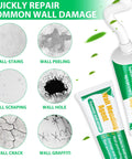Big Hole Drywall Repair Kit With Scraper, DIY Dream Patch Mender for wall stains, peeling, holes, cracks, and graffiti repair