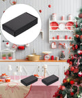 15 Pack Black Corrugated Paper Shipping Boxes multi functional durable easy assembly packaging boxes in festive kitchen setting