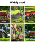 Collage of uses for Heavy Duty 6.00-16 Inner Tubes for Tractors, Trailers, Trucks and More, 600-16 Tire Replacement with TR15 Valve Stems.