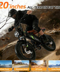 Rugged Electric Bike For Adults With 500W Brushless Motor 48V 18Ah Battery 90Nm Torque Handles 35 Degree Hills Off Road Ready