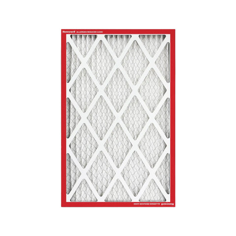 MERV 11 Pleated HVAC Air Filter 20x30x1, Electrostatic Allergen Reducer, 4-Pack, Made In USA, white diamond pleated design