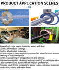UILMLIO 64 Mm Circular Air Knife Annular Ring Nozzle For Efficient Water Removal And Surface Drying in industrial applications.