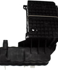 Engine Coolant Reservoir Direct Replacement Built With Rock Solid Plastic Construction For Dead On Fitment And Straight Up Reliable Cooling Performance Year Round, top view of heavy-duty tank.