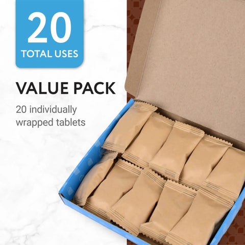 Espresso Machine Descaling Tablets 4G 20 Pack Easy Maintenance To Prevent Limescale And Mineral Build Up Compatible With Breville Jura And Miele Keeps Your Coffee Game Strong And Your Machine Running Smoothly