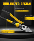 8T Hydraulic Flange Spreader Portable Separator With Alloy Steel Pliers featuring insulated handle and thickened plunger