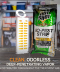 No Pest Strip Insect Killer That Kills Flying And Crawling Bugs With Odorless Vapor 2.29 Ounces 1 Pack on shelf