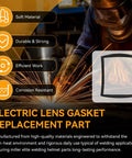 Electric Lens Gasket Replacement For Elite Series Welding Helmets Premium Front Lens Seal For Auto Darkening Shields image