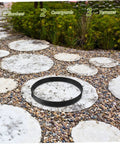 Round Concrete Paver Mold For DIY Garden Pathways Reusable Cement Mould For Landscaping And Outdoor Decor Easy To Use Pavement Form For Patio Paths Walkways And Lawn Edges on stone path