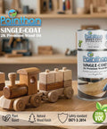 Game Changing One Coat Interior Wood Oil Finish With Fast Fix Accelerator And Zero Voc Friendly Formula For Lazy Weekend Projects And Snazzy Oak Floor Refreshes In Your Dream Space with wood train toys and canister.