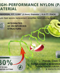 Beefed Up 0.080 Inch Trimmer Line Refills 11 Ft Spools For Grass Trimmers 18V 24V 40V Compatibility Replacement Spool Set Includes 6 Spools And Cap Nylon String For Easy Yard Work