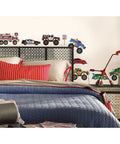 Speed Limit Trucks Peel And Stick Wall Decals Set 15 Multicolor Garage Wall Art Stickers Easy Apply And Remove No Residue