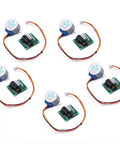 Six 28BYJ-48 5V stepper motors with ULN2003 driver boards and cables