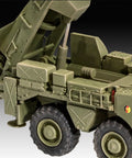 Close-up of Scud B Missile Plastic Model Kit Unassembled For DIY Fans Aged 10 And Up With Realistic Detailing Easy Build