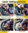 Easy installation guide for PTO Switch For Lawn Mower Clutch Upgrade 10 Amp Waterproof Dustproof IP65 Heavy Duty Yellow for Bad Boy Mowers.