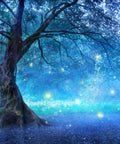 Enchanted Forest Fairy Tree Wall Mural For Kids Rooms And Living Rooms, Mystic Woodland Photo Wallpaper, Dreamy Nature Decor For Bedroom, 9 Panel Peel And Stick Easy Install