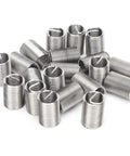 Heavy Duty Pro Grade 20 Piece 304 Stainless Steel Wire Thread Inserts Kit M12 x 1.25 Helicoil Style Sleeves for quick thread repair.