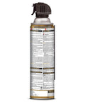 Powerful Termite Killing Foam For Indoor And Outdoor Use 16 Ounces Aerosol That Expands Into Voids Cracks And Crevices Back View of Can